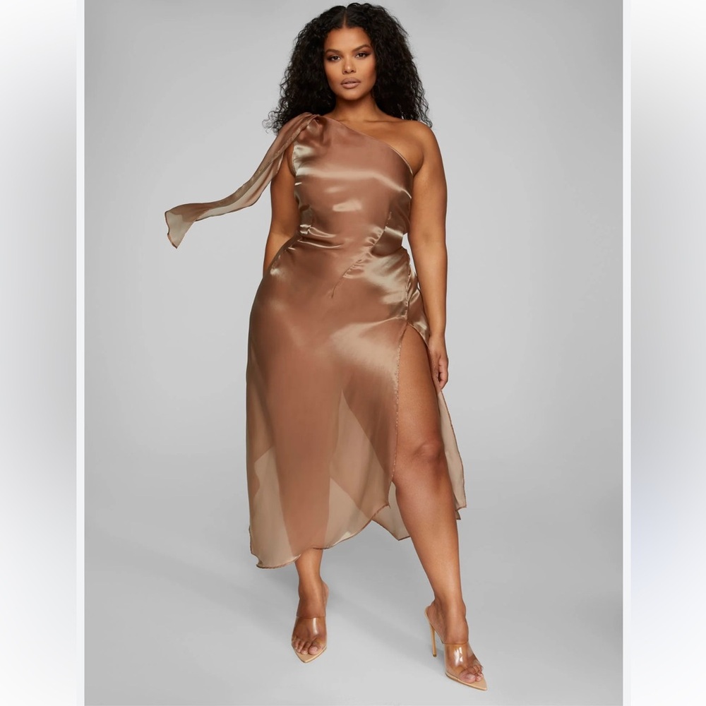 Giselle One Shoulder Dress - Leslie Sidora X FTF